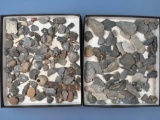 2 Flats of Various Site Material, Artifacts, Found in New York, Ex: Dave Summers Collection