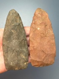 Pair of Larger Blades, Found in New York, Largest is 4