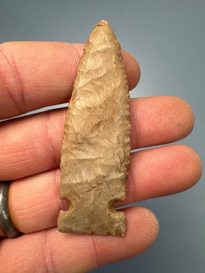 2 9/16" Cache River Point, Found in Arkansas, Ex: Tom Davis (2001), Applegate Collection