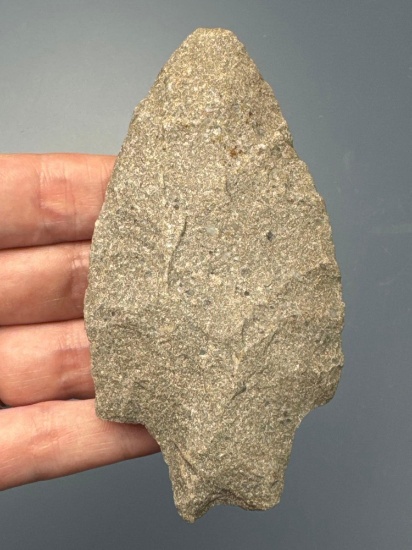 4" Quartzite Appalachian Point, Great Example and Well-Made for Size, Found in VA/NC Region