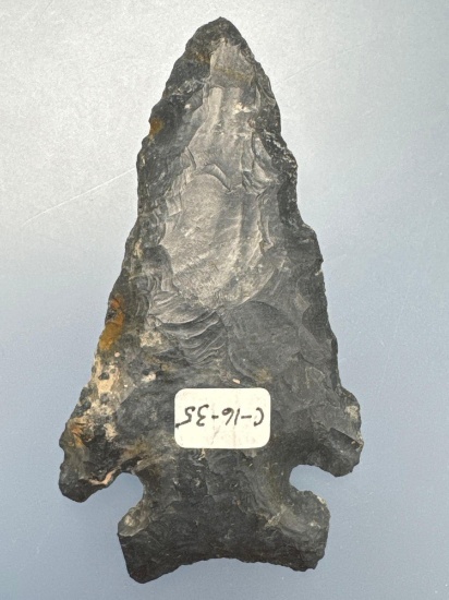 Superb 3" Coshocton Thebes, Found in Schuylkill Co., PA, Ex: Walt Podpora, AW Gimble Collections