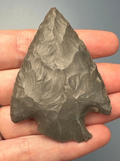 2 1/2" Hornstone Corner Notch Point, Found in Oneota Co., New York