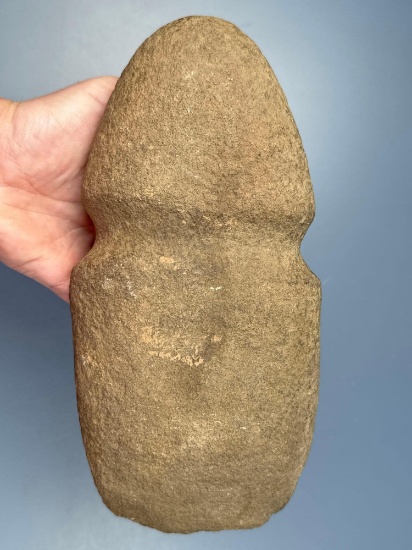 XL 9 3/4" Full Groove Axe, Well-Formed, Minor Dings, Ex: Cicero, Amspacher, Brinser Collections