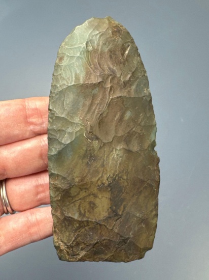 SUPERB 4 3/4" Coxsackie Petalas Blade, Found in Northern, PA, Ex: Amspacher GREAT EXAMPLE!