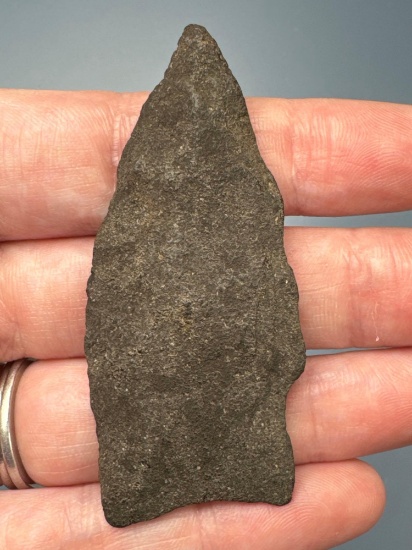 2 9/16" Fox Creek Lanceolate Point, Argillite, Found in Oley Valley, Berks Co., PA, Ex: Cicero