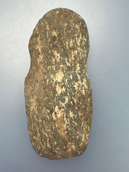 4 3/4" Gneiss Full Groove Axe, Found in Maryland, Originally from an Old MD Collection