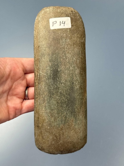 STUNNING 7 3/8" Adze, Square Shape, Found in Niagra Co., NY, Ex: Dave Summers