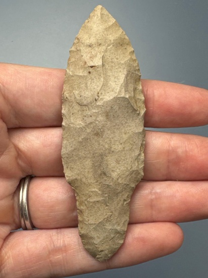 3 1/8" Adena Related Point, Very Well-Made Example and in Good Condition