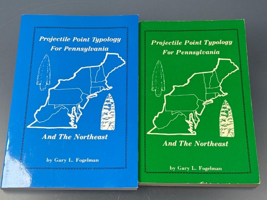 Book- 1st Ed. + 5th Printing "Projectile Point Typology for Pennsylvania", Gary Fogelman