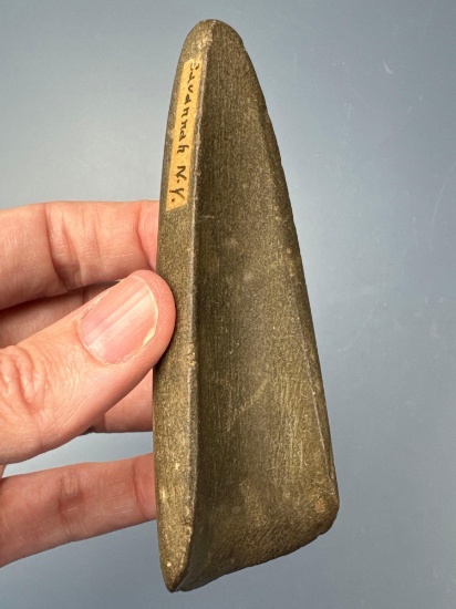 RARE 4" Miniature Celery Stalk Gouge, Found in Savannah, New York, Ex: Iron Horse, Mickey Taylor
