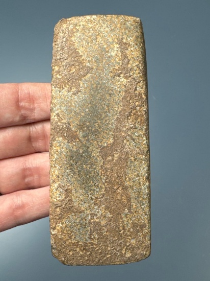 4 1/4" Square Block Adze, Found in Plymouth Co., Massachusetts, Ex: Engstrom, Whalen Collections