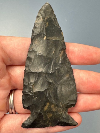 SUPERB 3 3/8" Intrusive Mound Point, Found in Ohio, Stunning Example and THIN, Expertly Made
