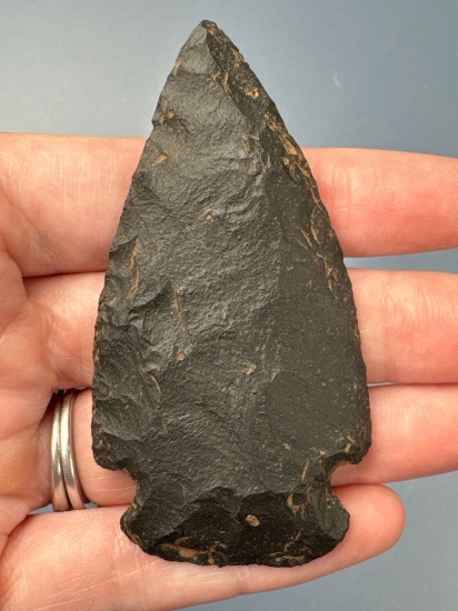 3" Hopewell Related Point, Found in New York, Ex: Iron Horse Mickey Taylor Collection