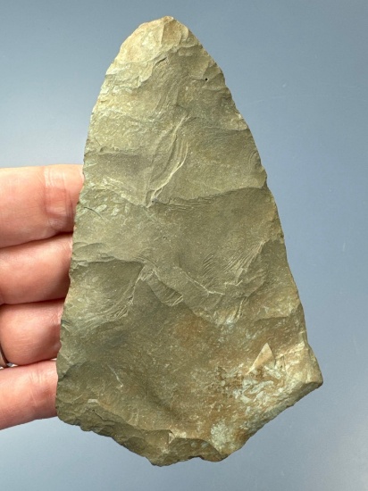 HIGHLIGHT 4 3/4" Coxsackie Mansion Inn Blade, Impressive Coloration, Found in Albany Co., NY