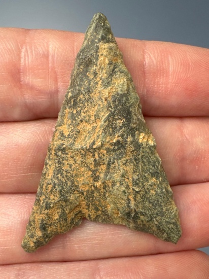 NICE 1 7/16" Yadkin Triangle, Found in North Carolina, Nice Example