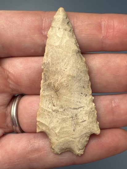2 3/8" Flint Bifurcated Points, Great Condition and Well-Made, Found in Ohio