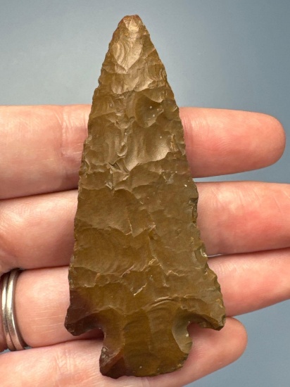 NICE 3" Heat-Treated Jasper Lost Lake, Well-Made, High Grade Jasper, Found in Pennsylvania