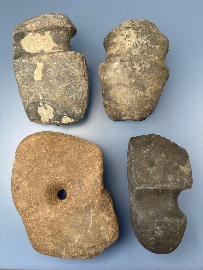 3 Large Axes and Net Weight, Found on Eastern Shore in Maryland, Longest is 5 3/4"