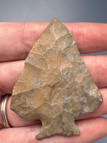 Classic 2 1/4" Onondaga Chert Perkiomen, Found in the Genesee Valley in New York