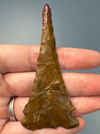 QUALITY 3 5/16" Jasper Meadowood Drill, Heat Treated Tip, Found at Rock Creek Chapel Site, PA