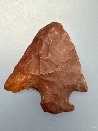 1 3/4" Heat Treated Perkiomen, Found Along Perkiomen Creek, Montgomery Co., PA, Ex: Bowman
