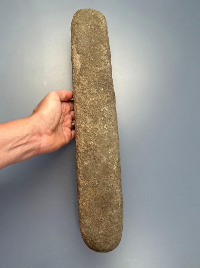 HUGE 17" Pestle Found in Pennsylvania, Overall Nice Condition