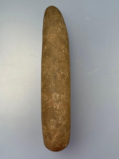 10" Polished Pestle, Found in New Jersey, Nice Example