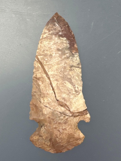 SUPERB 2 3/4" Colorful Flintridge Dovetail, Found in Ohio, Ex: Jerry Dickey