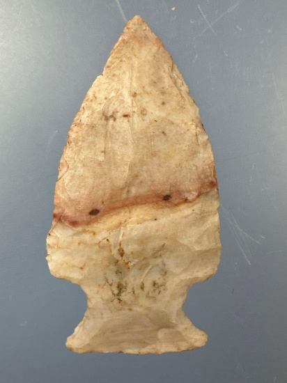 NICE 2 5/8" Hopewell Point, Colorful, PICTURED Midwest Book V pg 289, St Louis Co., Missouri