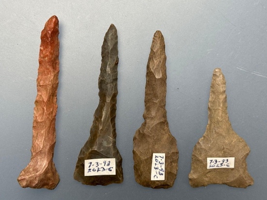 x4 Nicely Made Central States Drills, Longest is 2 3/4", Ex: Podpora