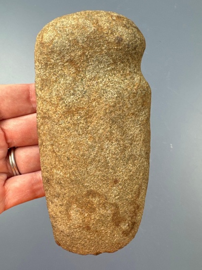 5 1/8" Axe, 3/4 Grooved, Found in Berks Co., Pennsylvania, Ex: Ted Knieriem