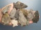 12 Various Susquehanna Broadpoints, Mainly Rhyolite, Longest is 2 5/8