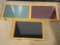 Lot of 3 12x18 Wooden Cases