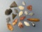 18 Various Arrowheads, Longest is 2