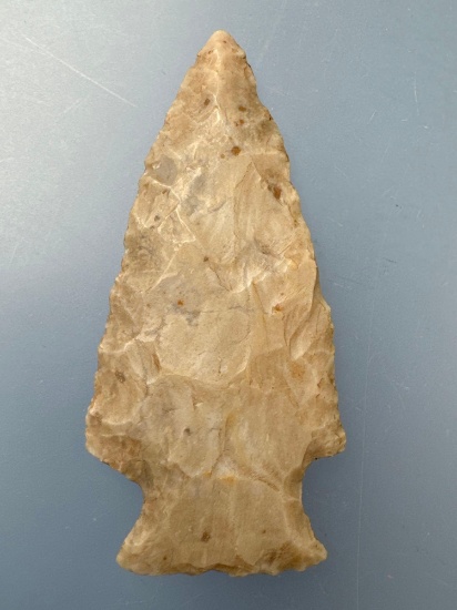 2 1/2" FINE Flintridge Semi-Translucent Hopewell Point, Found in Ohio