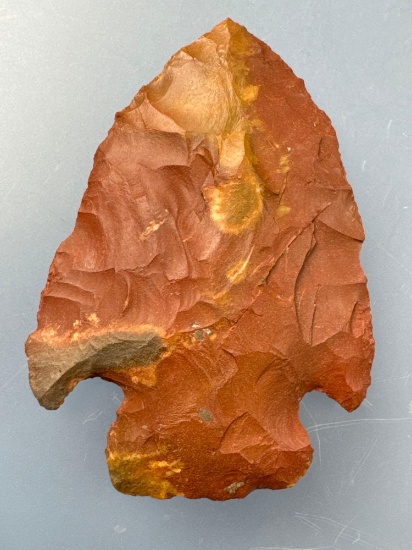 WOW 2 3/16" Horse Creek Chert Corner Notch, Found in Hardin Co., Tennessee, Ex: Jim Spears