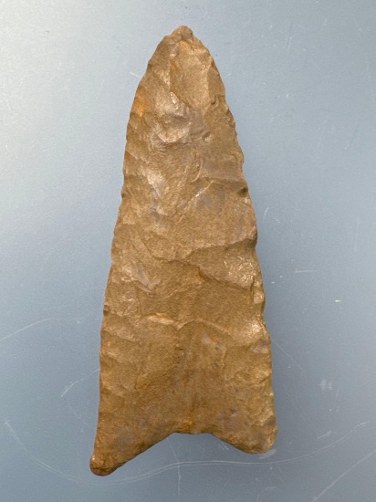 FINE 2 3/8" Allen Paleo Point, Nice Example, Found in Fall River, Greenwood Co., Kansas by Terry