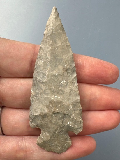 3" Corner Notch Point, Found in Greenwood Co., Kansas by Terry Miller