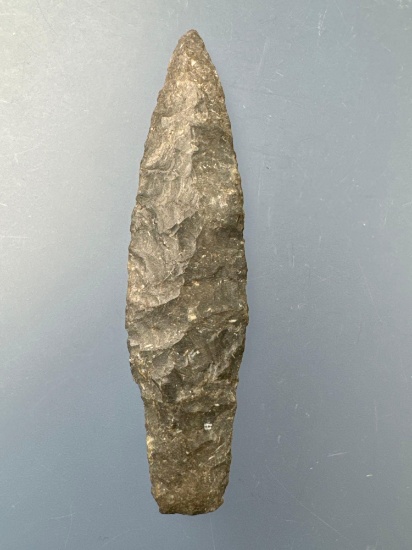 SLENDER 3 1/8" Dawson Point, Found in Jefferson Co., Kansas by Terry Miller