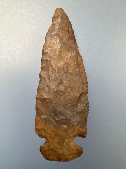 2 1/2" THIN Onondaga Chert Dovetail Point, Found in New York