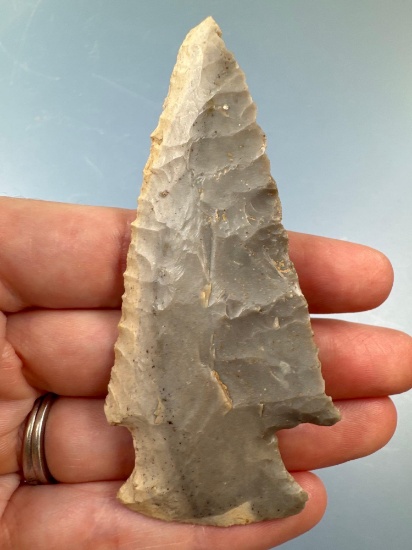 3 1/4" Fine Hornstone Stillwell, Found in Tennessee, Beveled, Ex: Small Collection of Connecticut.