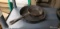 SET OF CAST IRON PANS