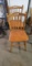 ORANGE LEATHER SEAT CHAIRS