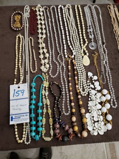 LOT OF 22 FASHION JEWELRY