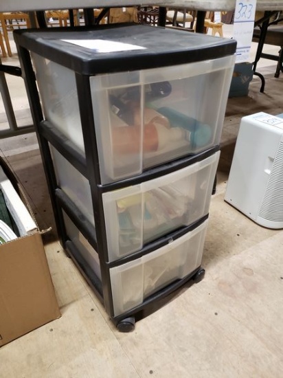 3 DRAWER TOTE PLUS CONTENTS