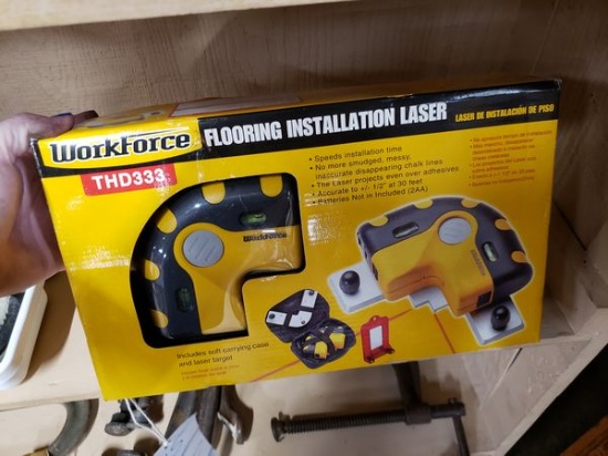 WORKFORCE FLOORING INSTALLATION LASER