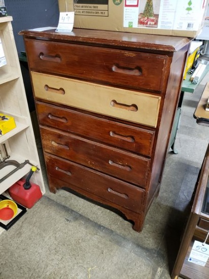 5 DRAWER DRESSER