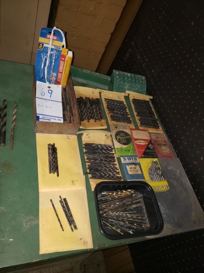 LOT OF 196 DRILL BITS