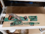 WOOD PLANES WITH TOOLS
