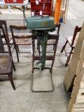VINTAGE SEARS ELGIN MOTOR ON DISPLAY RACK